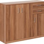 CS Schmalmöbel 65/38 Mehrzweckschrank 38 Soft Plus Nussbaum (106x84x36)