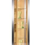 Glasvitrine Sammlervitrine Vitrine Beleuchtung Buche
