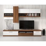 JUSThome LAITALIA Wohnwand Anbauwand Schrankwand (BxHxT): 260x200x44,2 cm große Farbauswahl