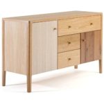 JUSThome Villa Kommode Sideboard Schrank (HxBxT): 78x135x45 cm Eiche