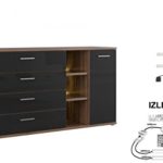 Kommode Sideboard LOMBARDO Hochglanz !!!