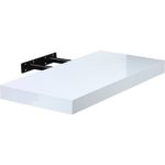 STILISTA® Wandboard "Volato", freischwebend, Stärke 3,8cm, 11 Farbvarianten, Längen 50cm 70cm 90cm 110cm