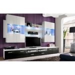 JUSThome SPECE Wohnwand Anbauwand Schrankwand (HxBxT): 190x300x45 cm große Farbauswahl