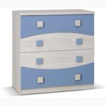 JUSThome Tenus TN V Kommode Sideboard Wohnzimmerschrank 83x80x40 cm große Farbauswahl