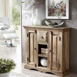 Massiv Holz Kolonialart Möbel Sheesham geölt Sideboard Palisander grau Massivmöbel grau Robin #45
