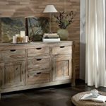 Palisander Massivmöbel Sideboard Sheesham Holz massiv Nature Grey #80
