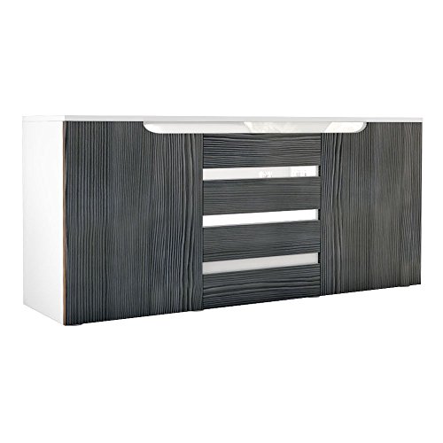 Sideboard Kommode Sylt Weiß