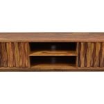 TV Board Sideboard Retro Plasma Mid Century Massivholz Sheesham Lowboard Fernsehschrank Tv Tisch