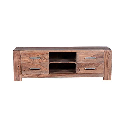 TV Board aus Sheesham Massivholz 150 cm Pharao24