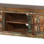 The Wood Times Lowboard TV Möbel Massivholz Vintage Look Delhi FSC Recycled, BxHxT 125x50x45 cm