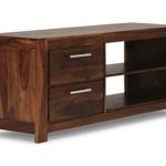 massivum Lowboard Manora 150x60x45 cm Palisander braun lackiert