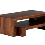 massivum TV-Schrank Monrovia 100x35x50 cm Palisander braun lackiert