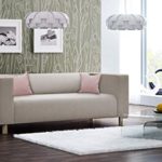 Sofa, Couch, 3-Sitzer, Polstersofa, Webstoff, Beige, Creme, Wohnzimmercouch, Designersofa, modern, retro, 3er Sofa