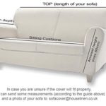 Stretchhusse (schwarz-grau) hussen für sofa 3 sitzer - sofahusse