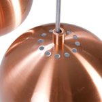 Invicta Interior 22975 Hängeleuchte Copper Ball 3er, höhenverstellbar