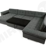Eckcouch Ecksofa Niko Bis! Design Sofa Couch! mit Schlaffunktion und Bettkasten! U-Sofa Große Farbauswahl! Wohnlandschaft vom Hersteller (Ecksofa Links, Soft 017 + Lux 06)