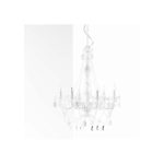 CAGÜ - MÄRCHENHAFTER DESIGN KRONLEUCHTER LÜSTER [CHANTAL] WEISS 6-ARMIG 55cm Ø