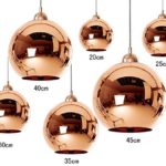 Dst Copper Mirror Ball Deckenlampen Kronleuchter (20cm)