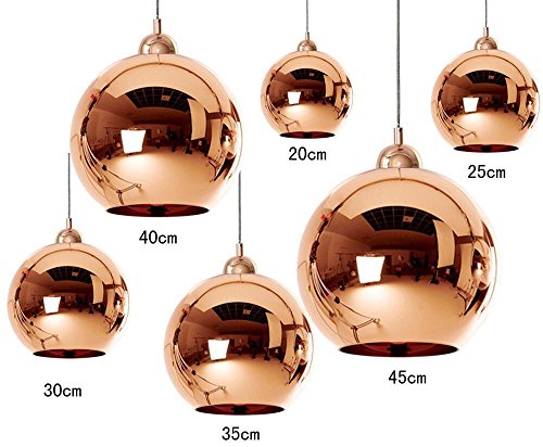 Dst Copper Mirror Ball Deckenlampen Kronleuchter (20cm)