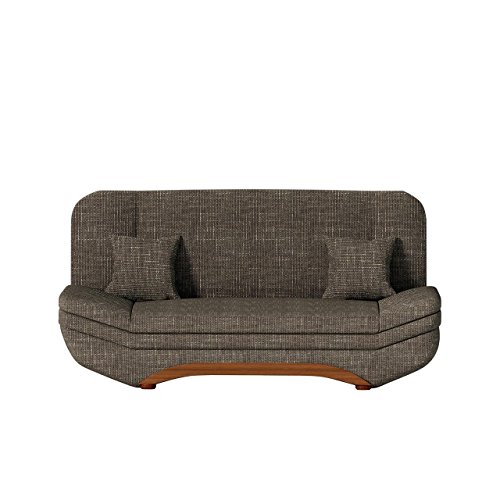 Sofa Weronika Lux SALE mit Bettkasten und Schlaffunktion, Schlafsofa, Große Farb- und Materialauswahl, Couch vom Hersteller, Wohnlandschaft (Azj 05)