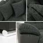Eckcouch Ecksofa Niko Bis! Design Sofa Couch! mit Schlaffunktion und Bettkasten! U-Sofa Große Farbauswahl! Wohnlandschaft vom Hersteller (Ecksofa Links, Soft 017 + Lux 06)
