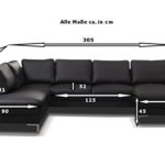 TOP Sofa Couch Ecksofa Eckcouch Wohnlandschaft in Kunstleder schwarz- SILVIO XXL