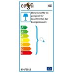 CAGÜ - MÄRCHENHAFTER DESIGN KRONLEUCHTER LÜSTER [CHLOE] KLAR 5-ARMIG 55cm Ø