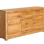BERLIN Sideboard #01 Wildeiche massiv geölt