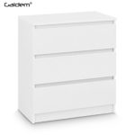 Kommode mit 3 Schubladen Sideboard Mehrzweckschrank Anrichte Diele Flur Esszimmer Wohnzimmer