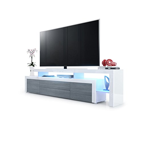 Leon V2 TV Board Weiß
