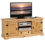 Lowboard TEQUILA TV Möbel TV Rack Fernsehtisch Fernsehmöbel TV Bank Mexico Stil Kiefer