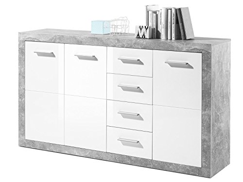 Sideboard Kommode Schrank Anrichte Highboard Standschrank "Rio de Janeiro I"