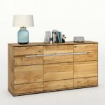 Sideboard Serie Lissabon Wildeiche massiv geölt