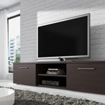 TV Möbel Ständer Schrank Vegas 150 cm Körper & Front Dunkel Eiche Wenge