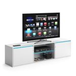 VICCO TV Lowboard PEGASUS 160cm Weiß - Fernsehtisch Sideboard Weiss Board Schrank Regal Fernsehschrank