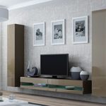 Wohnwand VIGO NEW4, Anbauwand, Wohnzimmer Möbel, Hochglanz !!! Mit LED Beleuchtung !!!