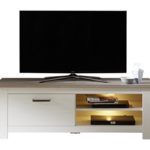 trendteam TV-Unterteil, Holz, Weiß, 48 x 154 x 52 cm