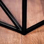 Original-BestLoft® Eiche Metall Couchtisch Beistelltisch Industiedesign loft 110x55x43 vintage Sofatisch massiv Holz (Eiche natur)