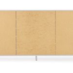 Tenzo 4933-001 Cobra Designer Sideboard, 73 x 163 x 43 cm, MDF lackiert, weiß