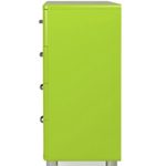 Tenzo 5124-021 Malibu - Designer Kommode 92 x 86 x 41 cm, MDF lackiert, grün