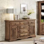 Kolonialstil Massivmöbel Sheesham grau Sideboard Palisander geölt massiv Holz Robin #11
