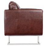 vidaXL Luxus Ledermixstuhl Sofa Lounge Wohnzimmer Relaxsessel Couch Sessel