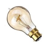 KINGSO 6 x Edison Vintage Glühbirne, E27 40W A19 Dekorative Glühlampe, Warmweiß Dimmbar Squirrel Cage Filament Kohlefadenlampe oder Deckenleuchte Ideal für Nostalgie und Retro Beleuchtung