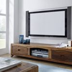 Palisander Massivholz lackiert TV-Board Sheesham Holz Möbel massiv braun Ancona #107