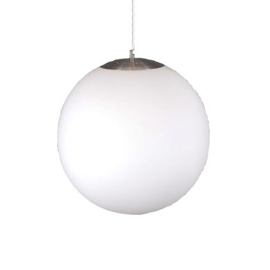 QAZQA Modern Pendelleuchte / Pendellampe / Hängelampe / Lampe / Leuchte Ball 50 / Innenbeleuchtung / Wohnzimmer / Schlafzimmer Glas / Metall / Rund / Kugel / Kugelförmig / LED geeignet E27 Max. 1 x 60