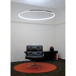 Pendelleuchte modernes Design Wohn LED-Ring