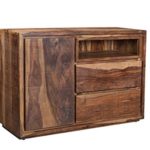 Woodkings Sideboard Blackdale Massivholz Palisander, Anrichte Design Kommode Schubladen, Sheesham Massiv Holzmöbel