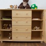 Sideboard, Massivholz, 136 cm breit