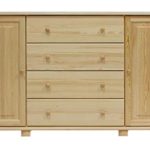Sideboard, Massivholz, 156 cm breit
