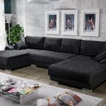 Sofa Couchgarnitur Couch Sofagarnitur LEON 3 U Polstergarnitur Polsterecke Wohnlandschaft mit Schlaffunktion